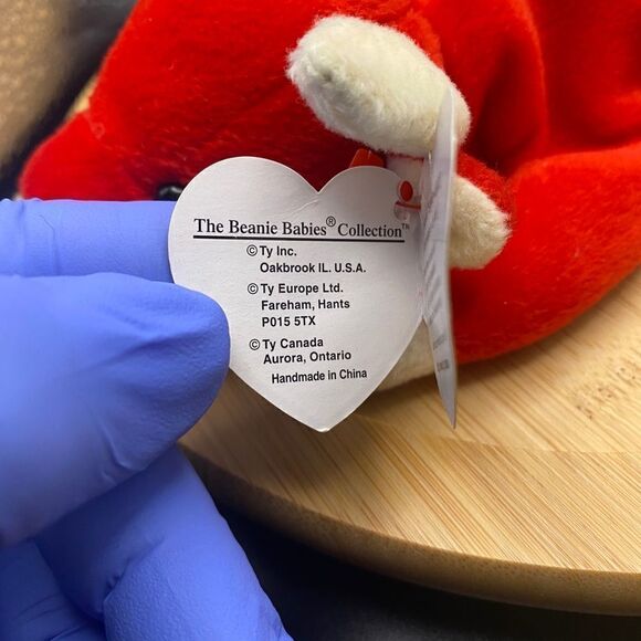 Ultra rare and collectible, Snort the Bull.  2 beanie set.  Both mint condition - Picture 6 of 16